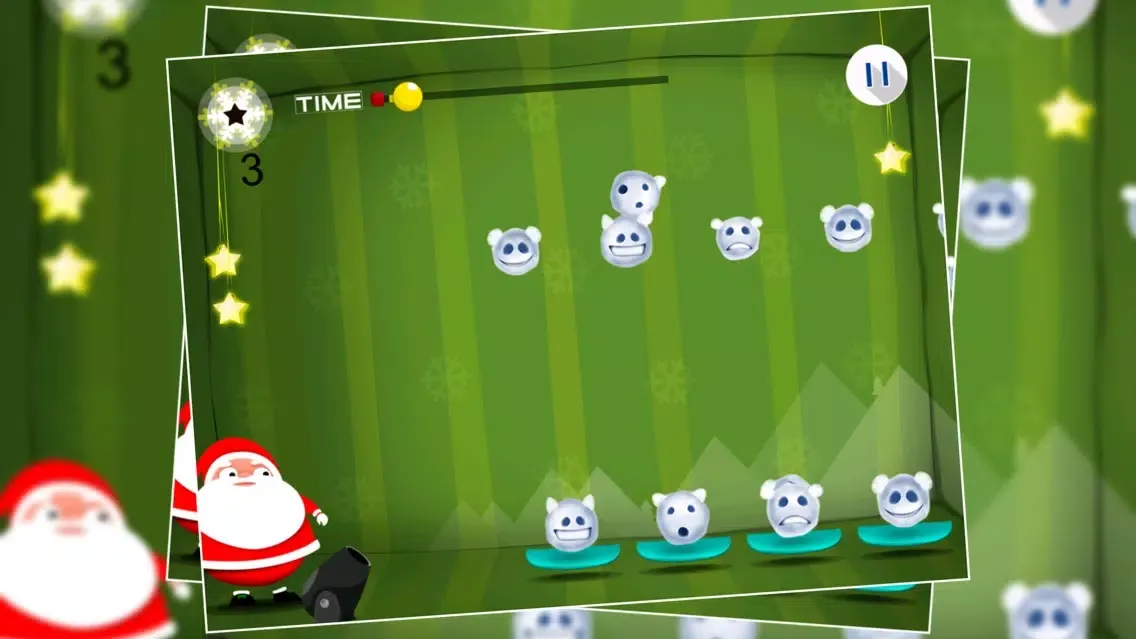 Capturas de tela do Santa and Snow Balls Men : The Christmas Winter Cold Tales - Free