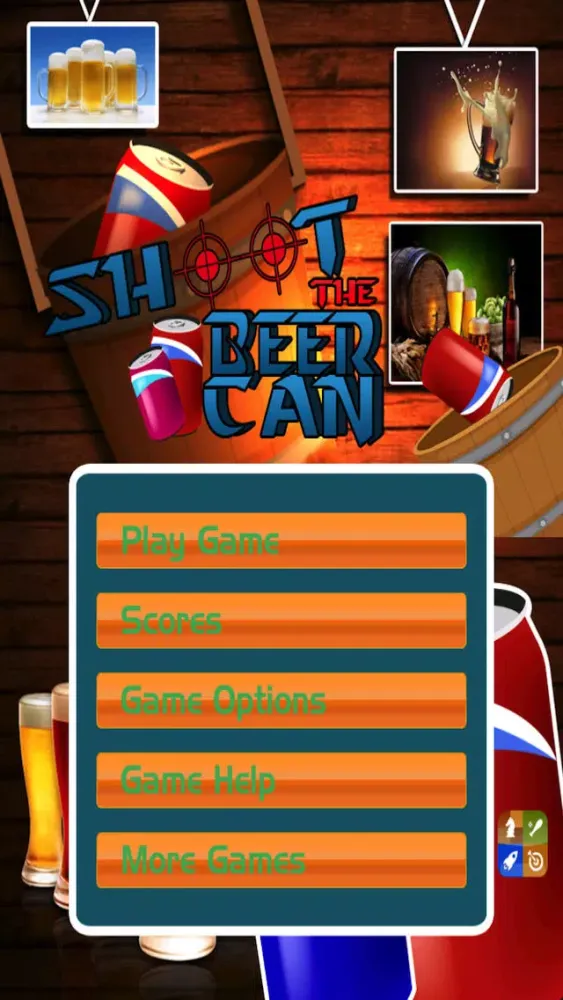 Shoot the beer can to the barman for another run - Free Edition スクリーンショット