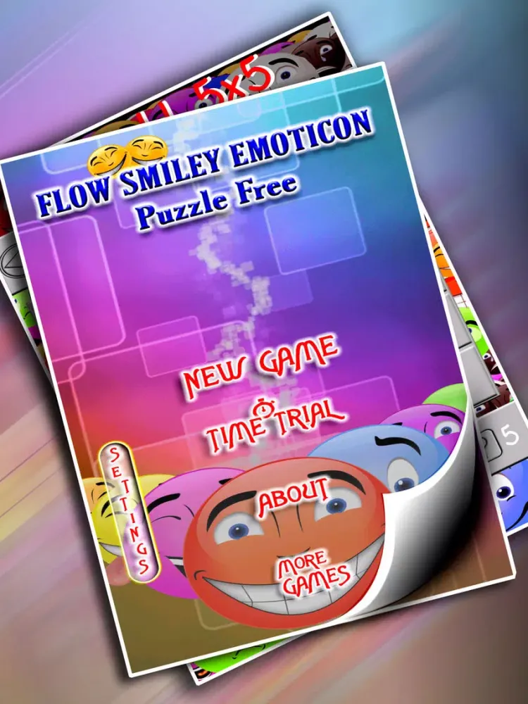 صور Smiley Emoticon Puzzle Line Match : The Emotion Brain Game - Free Edition iPad 