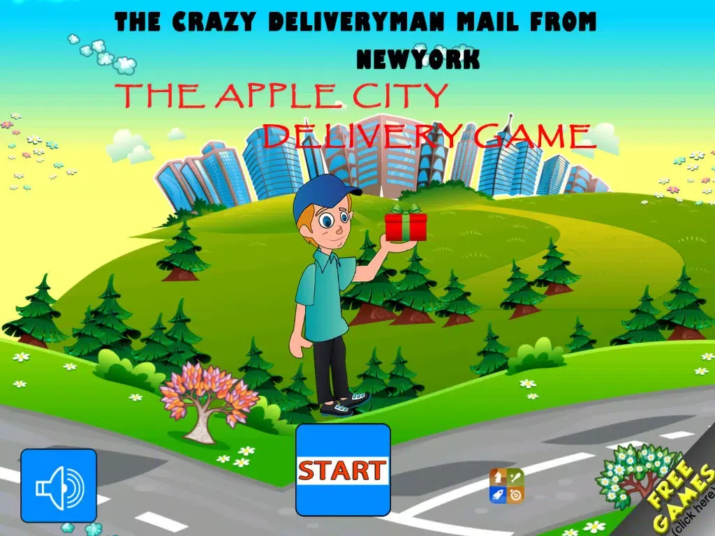 The crazy deliveryman mail from new york - The apple city delivery game - Free Edition iPad  Screenshots