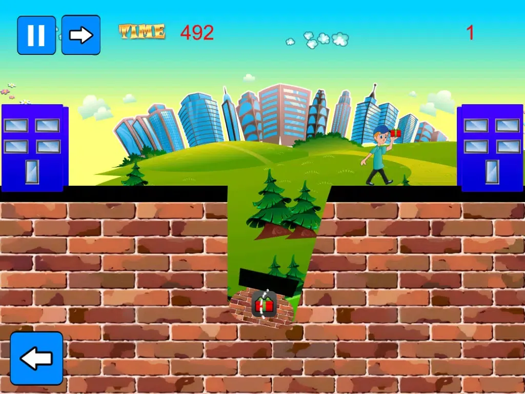 The crazy deliveryman mail from new york - The apple city delivery game - Free Edition iPad  Screenshots