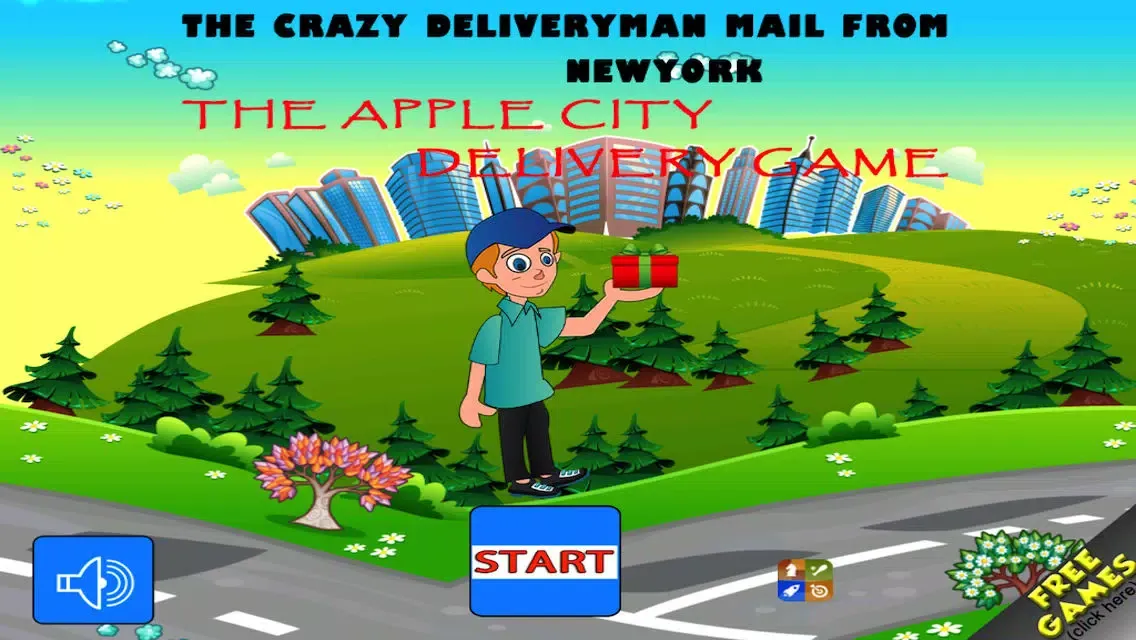 The crazy deliveryman mail from new york - The apple city delivery game - Free Edition Screenshots
