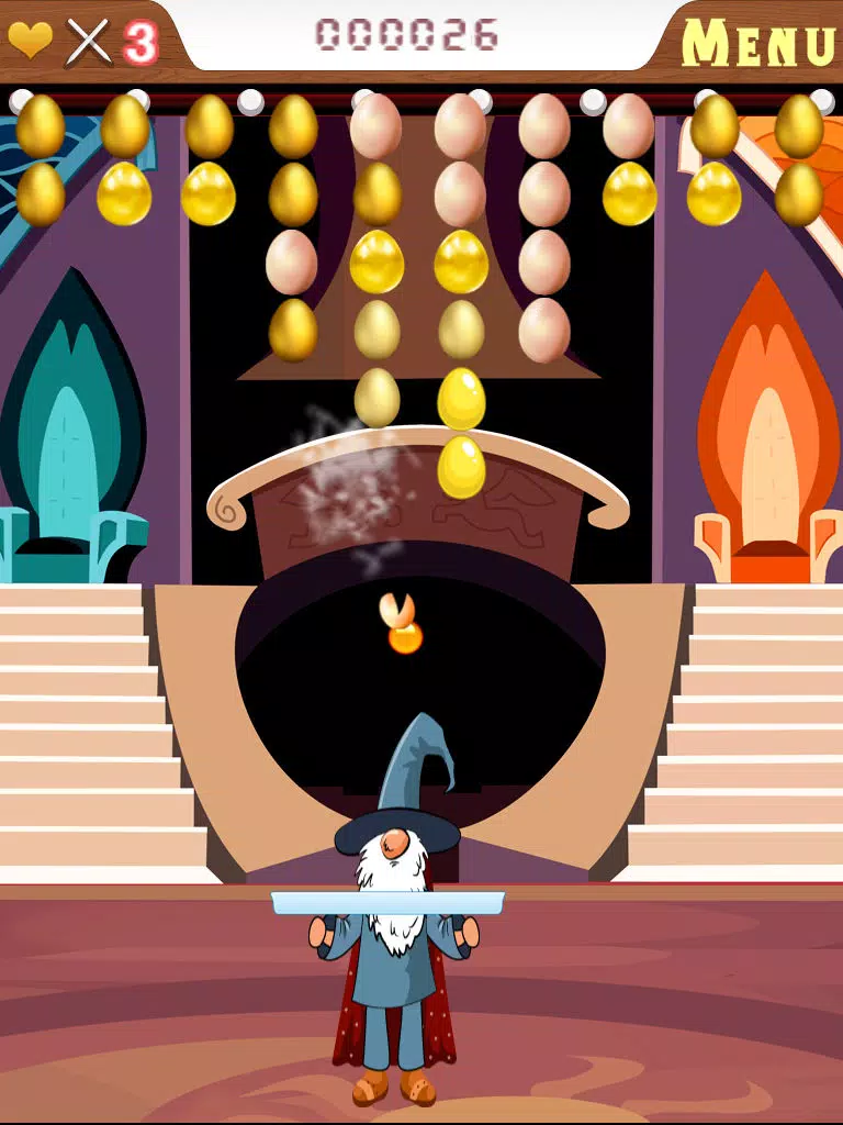 Tangkapan skrin The realm magic frog against mystic kingdom dragons golden eggs - Free Edition iPad 