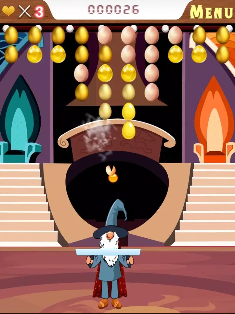 The realm magic frog against mystic kingdom dragons golden eggs - Free Edition iPad  スクリーンショット