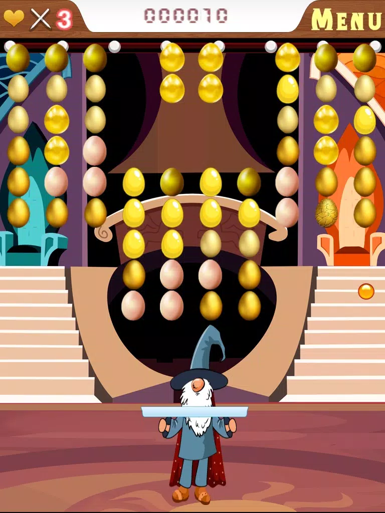Tangkapan skrin The realm magic frog against mystic kingdom dragons golden eggs - Free Edition iPad 