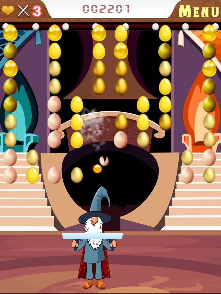 Tangkapan skrin The realm magic frog against mystic kingdom dragons golden eggs - Free Edition iPad 