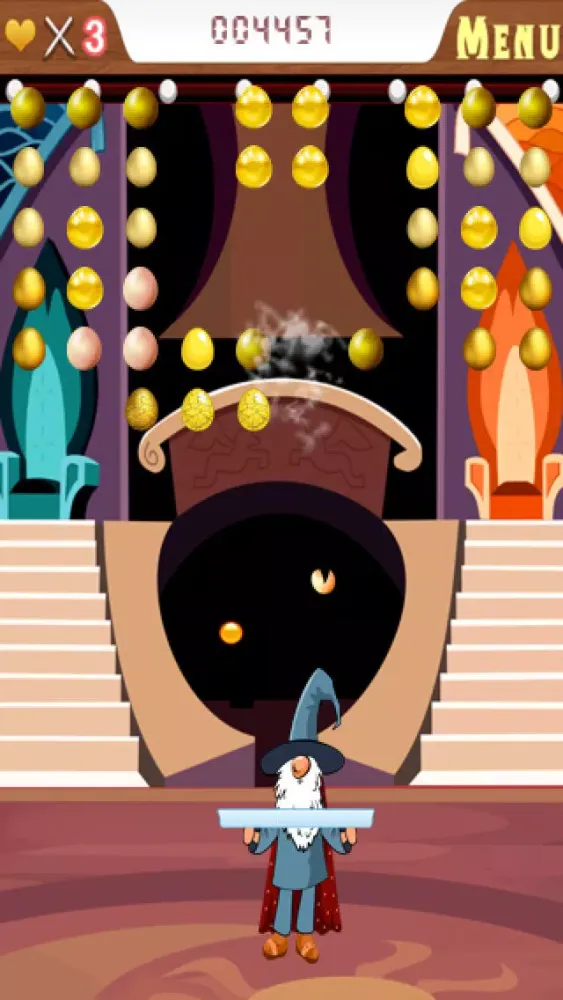 The realm magic frog against mystic kingdom dragons golden eggs - Free Edition スクリーンショット