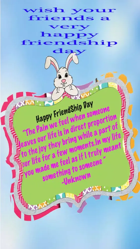 Tangkapan layar Friendship Day Card And Quotes Wishes