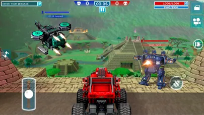 Capturas de tela do Blocky Cars - tank games