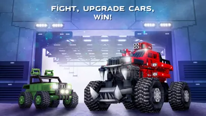 Capturas de tela do Blocky Cars - tank games