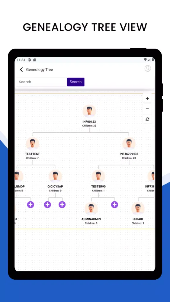 Captures d'écran de Infinite MLM App
