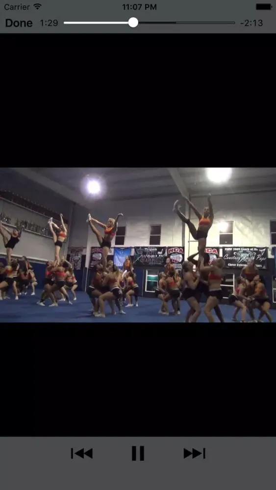 Capturas de pantalla de InfiniteCheerleading Practice Planner