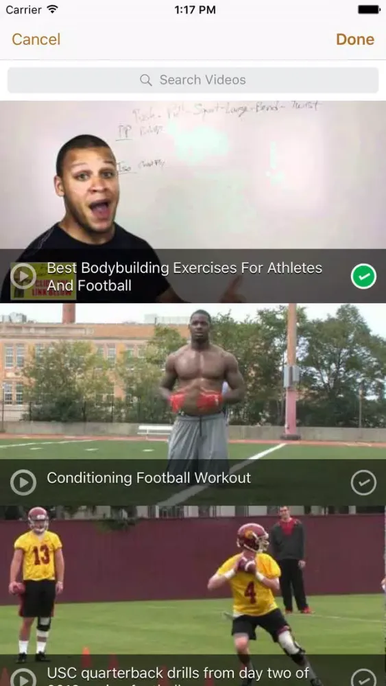 InfiniteFootball Practice Planner স্ক্রিনশট