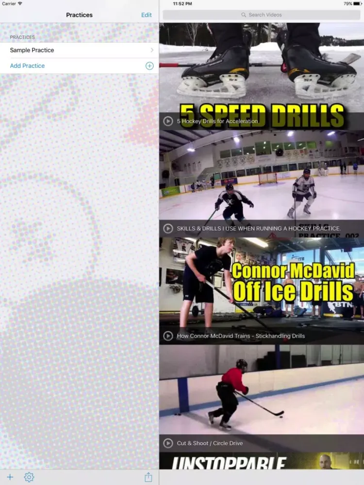 InfiniteHockey Practice Planner iPad  Screenshots