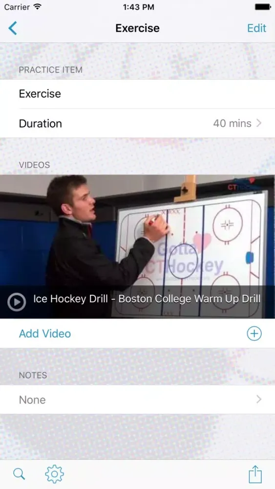InfiniteHockey Practice Planner Screenshots