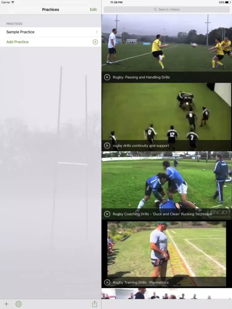 Captures d'écran de InfiniteRugby Practice Planner iPad 