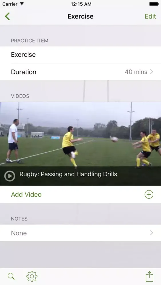 Captures d'écran de InfiniteRugby Practice Planner