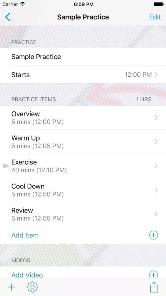 InfiniteTennis Practice Planner应用截图