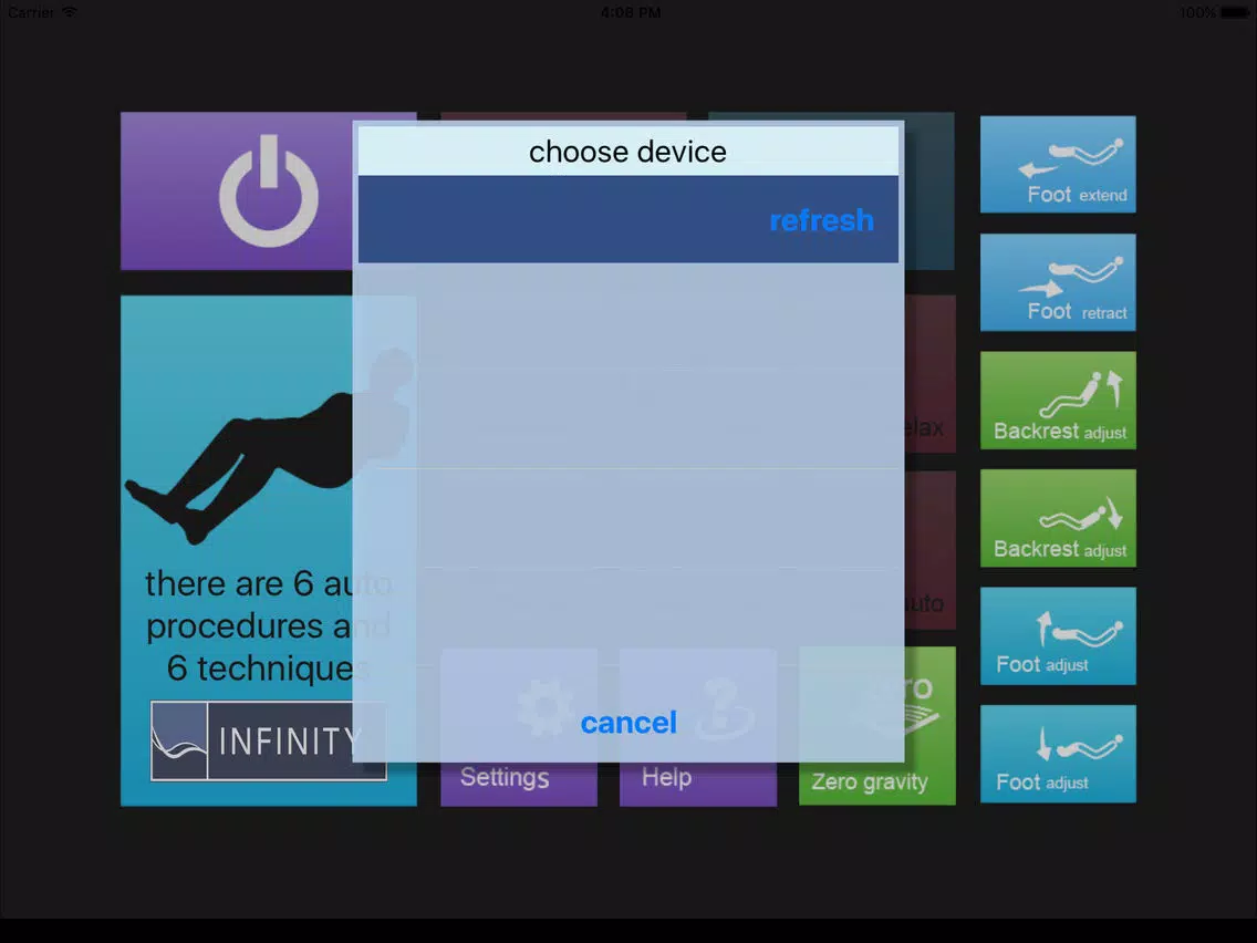 Iyashi by Infinity iPad  Screenshots