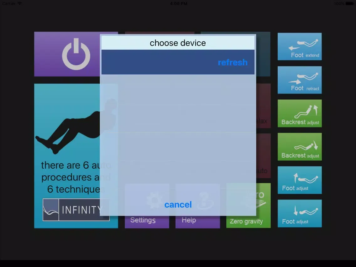 Iyashi by Infinity iPad  سکرین شاٹس