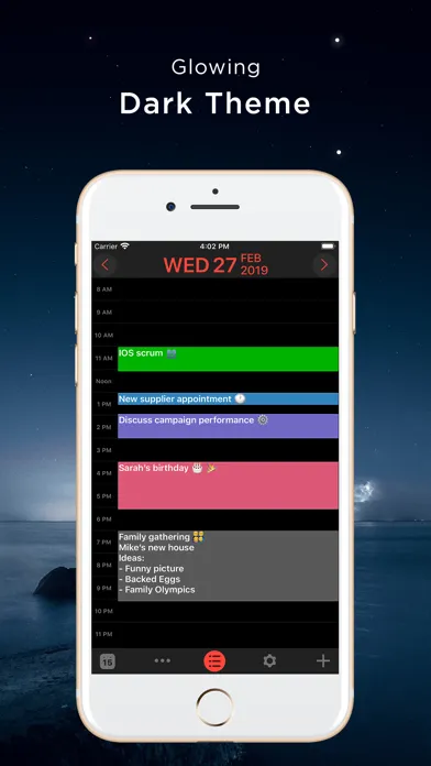 iCalendar Screenshots