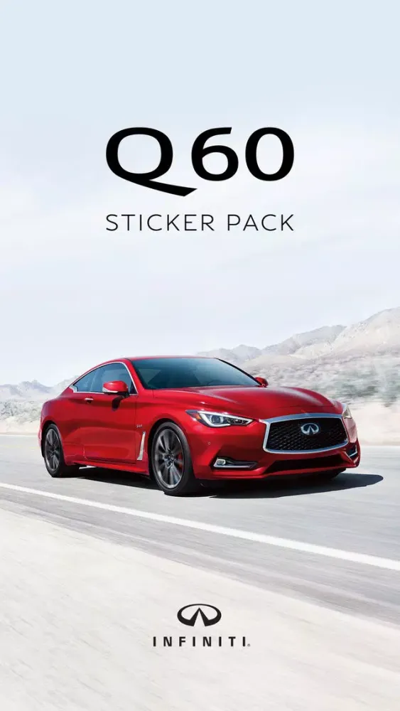 INFINITI Q60 Sticker Pack Screenshots