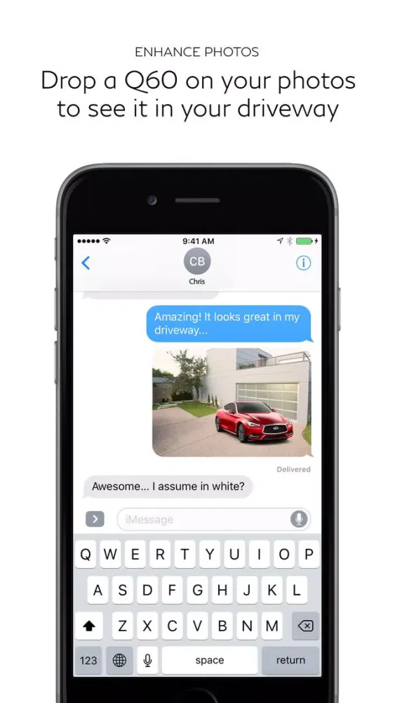 INFINITI Q60 Sticker Pack Screenshots