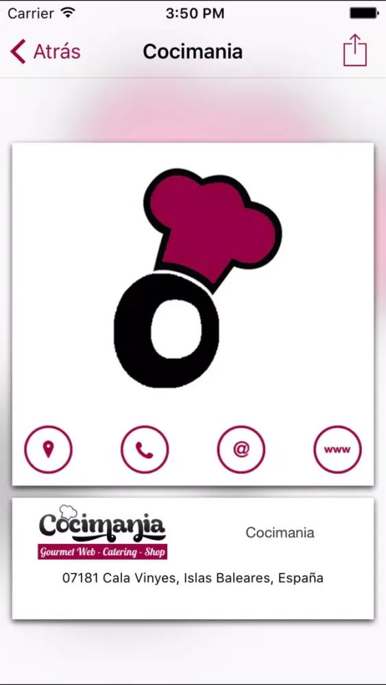 Скриншоты Cocimania - Portal Gastronómico