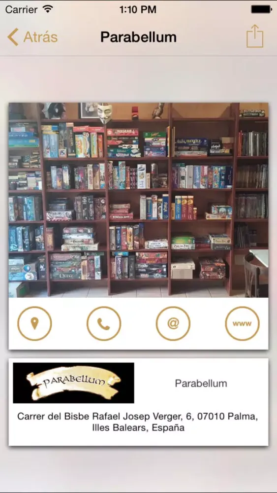 Capturas de pantalla de Parabellum Juegos de Mesa - Cafetería