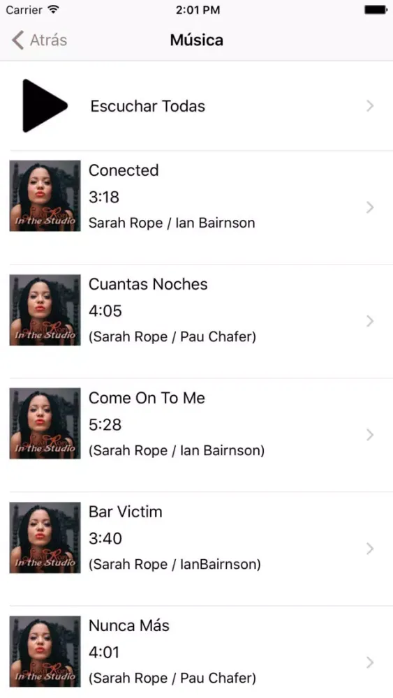 Tangkapan layar Sarah Rope