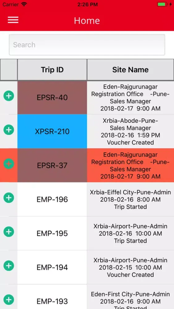 Capturas de pantalla de Vehicle Management System