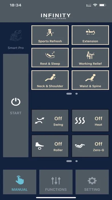 Tangkapan skrin Smart Chair Pro