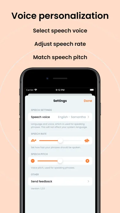 Скриншоты MyVoice - Speech Assistant