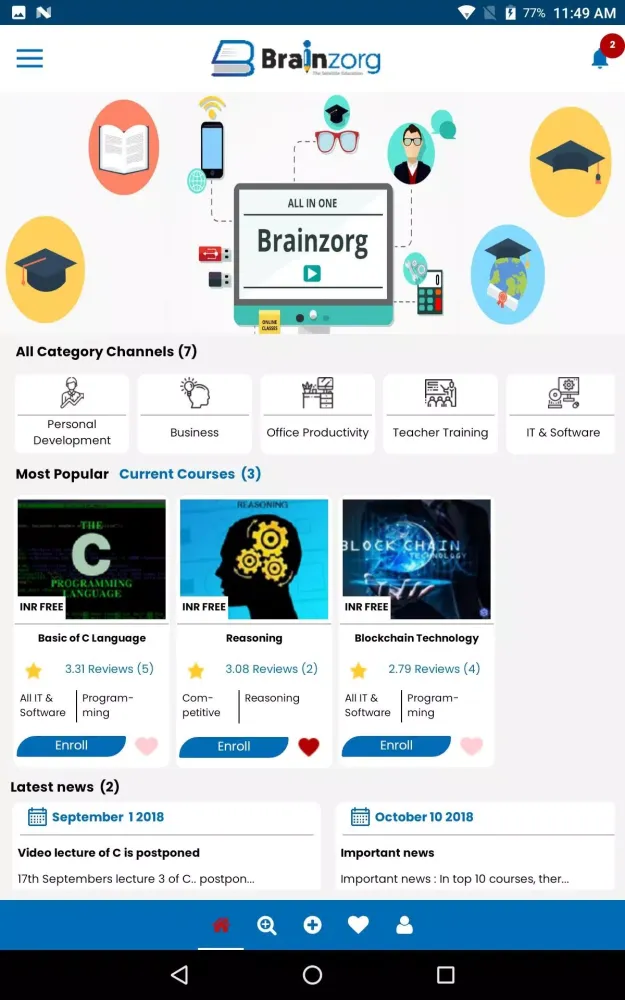 Скриншоты Brainzorg - The Satellite Educ