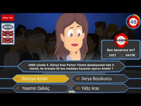 Capturas de pantalla de Bil Kazan - Quiz Show iPad 
