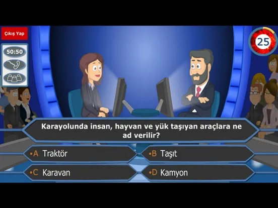 Capturas de pantalla de Bil Kazan - Quiz Show iPad 