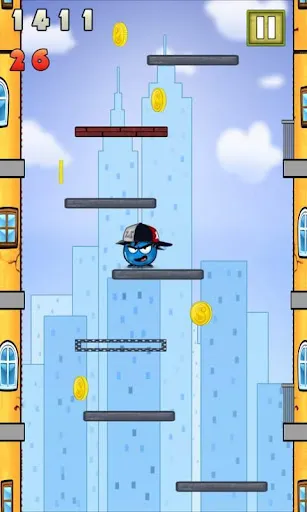 Ảnh chụp màn hình của Piggy Jump - Wooble Run