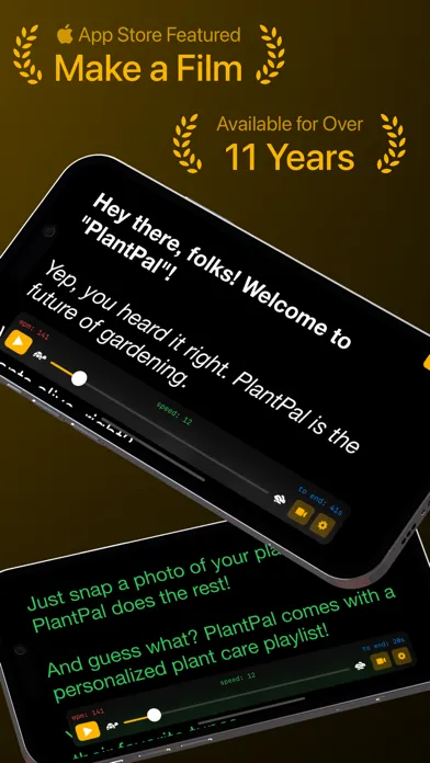 Captures d'écran de Teleprompter Video Camera