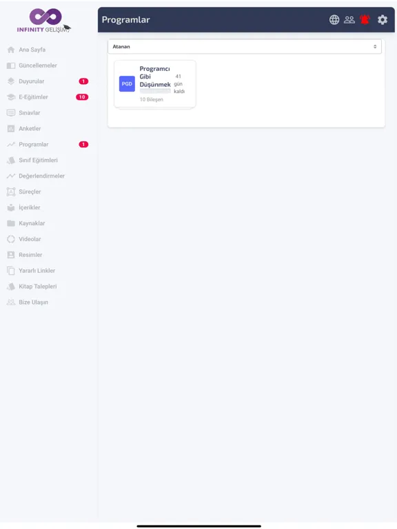 Tepe Akademi - Tepe Grubu iPad  スクリーンショット