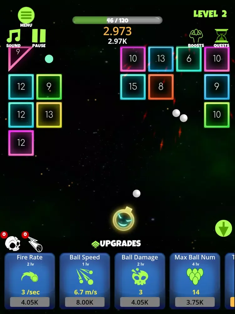 صور Infinity Ball Brick Breaker iPad 