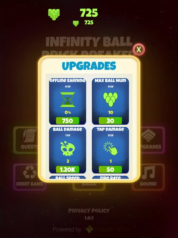 صور Infinity Ball Brick Breaker iPad 