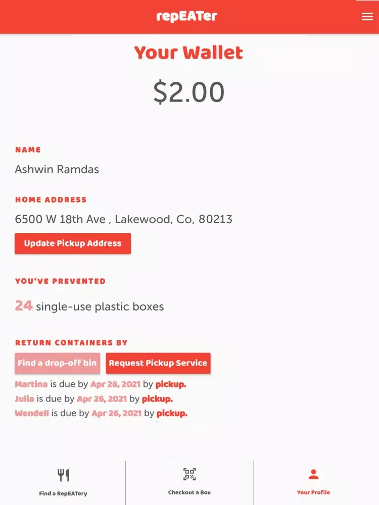 Capturas de pantalla de Repeater: Reusables To-Go iPad 