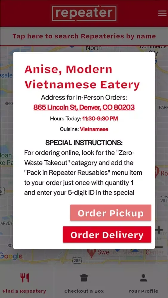 Capturas de pantalla de Repeater: Reusables To-Go