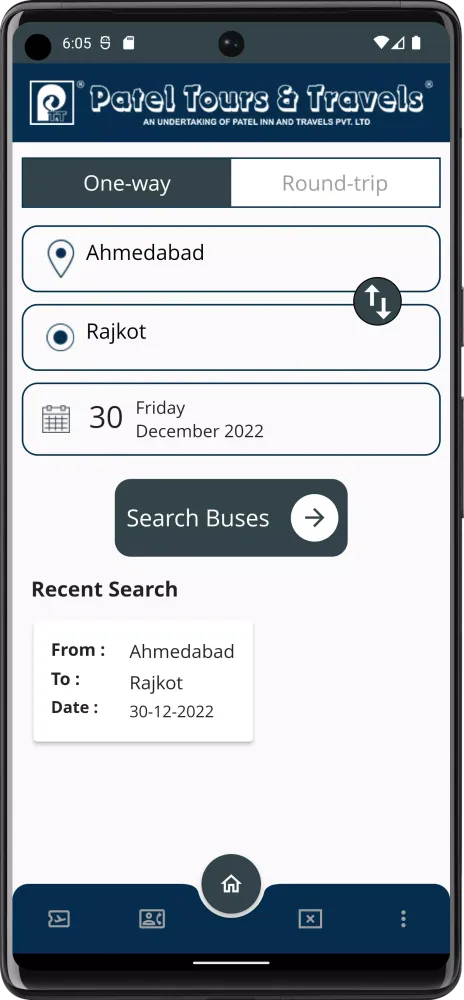 Patel Tours & Travels Screenshots