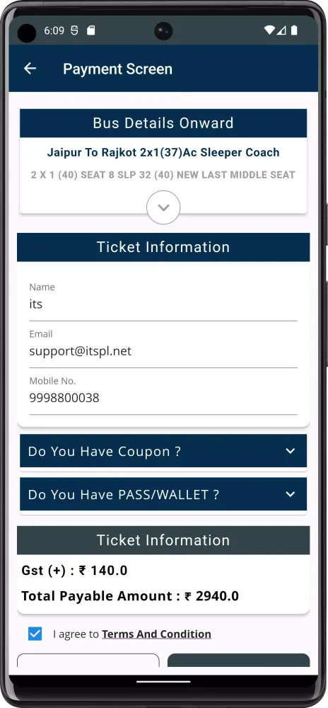 Patel Tours & Travels Screenshots