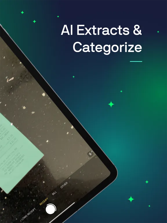 Veryfi Receipts OCR & Expenses iPad  스크린샷