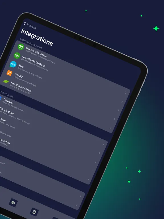 Veryfi Receipts OCR & Expenses iPad  스크린샷