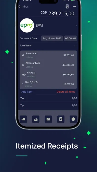 Veryfi Receipts OCR & Expenses 스크린샷