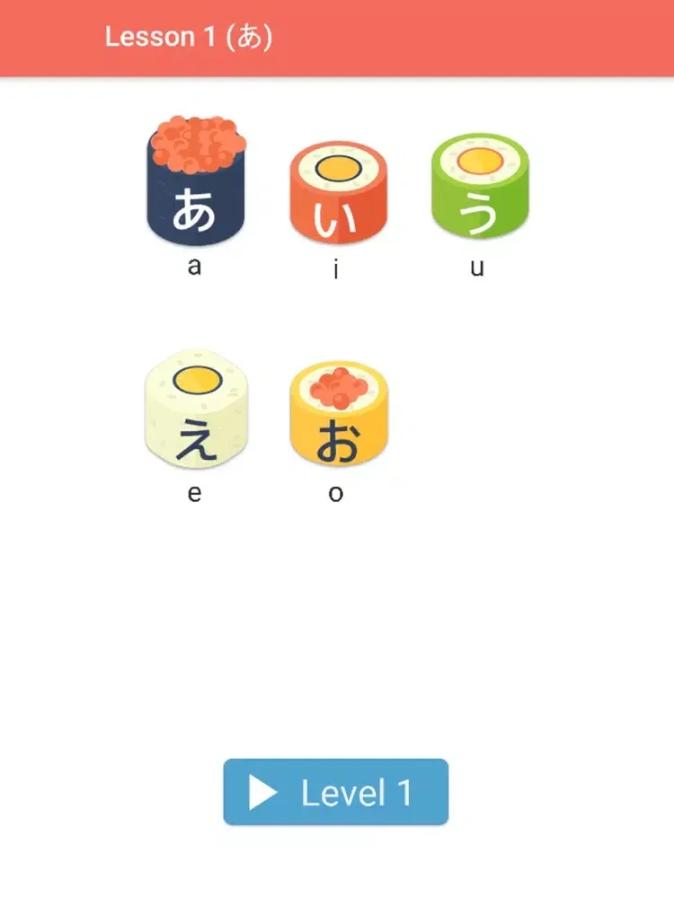 Katana Sushi Lesson iPad  Screenshots