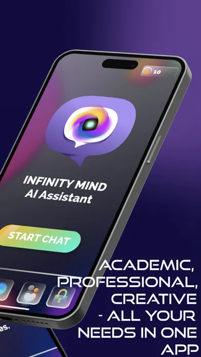 تصاویر Infinity Mind - AI Assistant